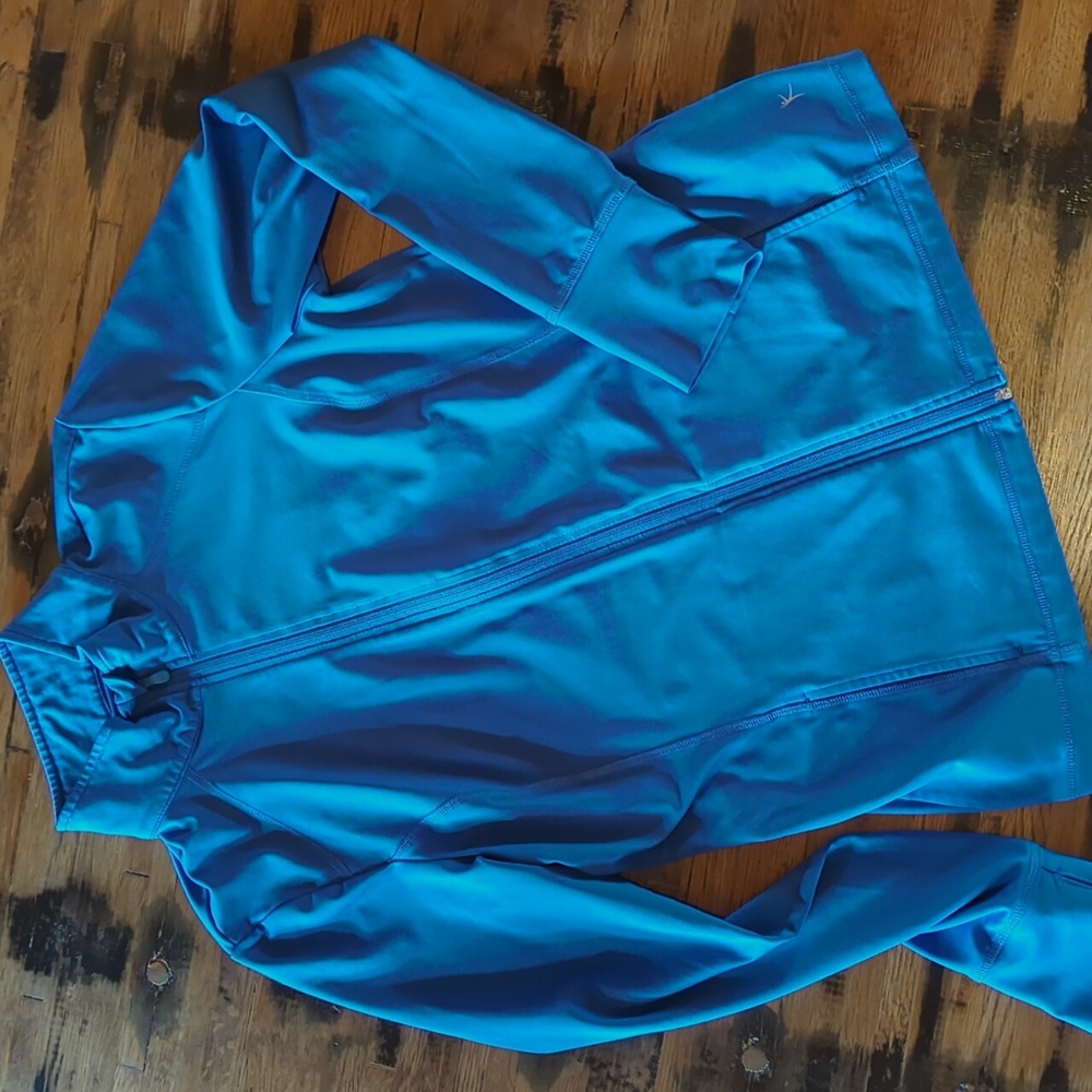 Fantastic Performance Jacket. Smart details. Royal Blue. Sz L. Exc Condition!